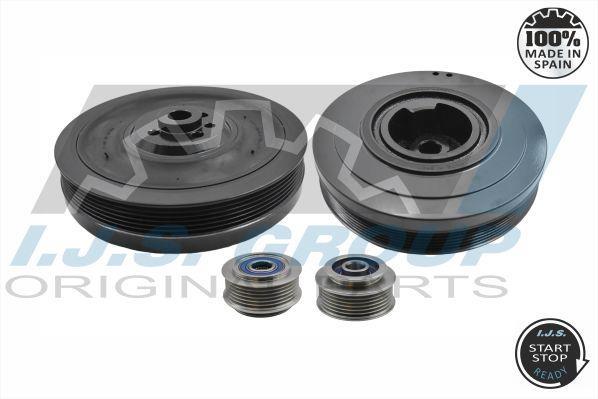 Kit poleas, cigüeñal (Rueda libre, cigüeñal) IJS ref. 17-1029KITA